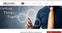 Desktop Screenshot of navkarengineering.com